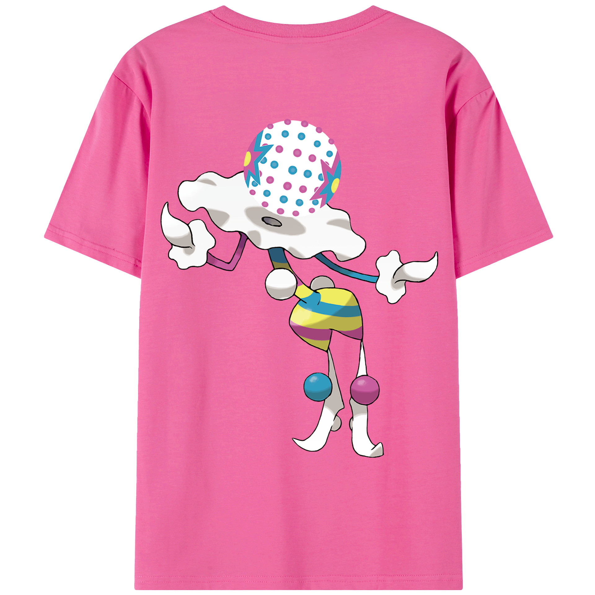 （画像用） ポケットモンスター Pokémon レディース半袖Tシャツ(バックプリント)